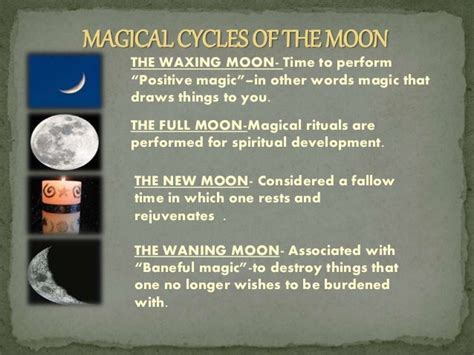 What is the concept behind a witches moon